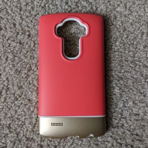 Gold and Coral LG G4 Phone Case